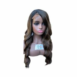 Honey 22inch Synthetic closure wig
